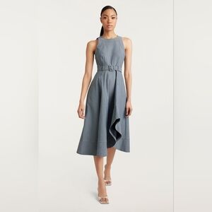 Cinq à Sept Blue Midi Dress